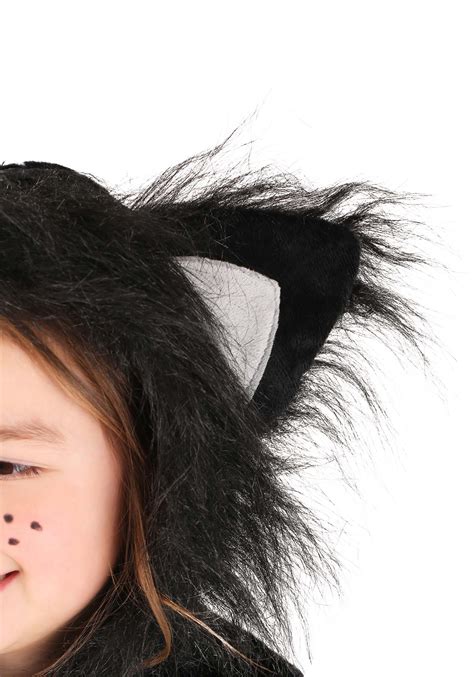 Premium Black Cat Costume for Children