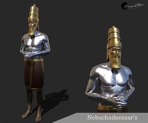 Nebuchadnezzar Dream Statue 3D model | CGTrader