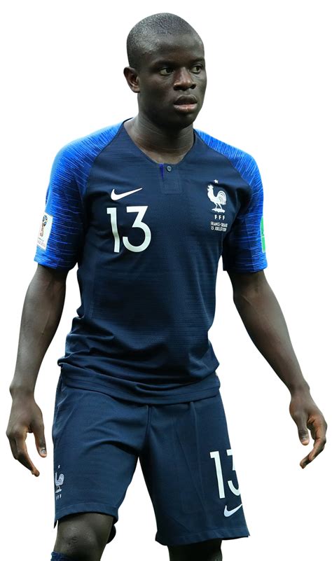 N'Golo Kante France football render - FootyRenders