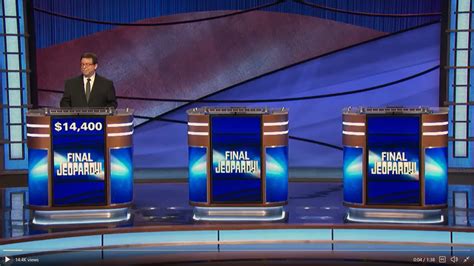 'Jeopardy' Stunner: Only One Contestant Makes It To Final Round