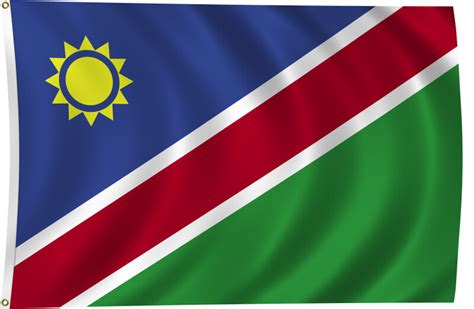 Flag of Namibia, 1990-Present | ClipPix ETC: Educational Photos for ...