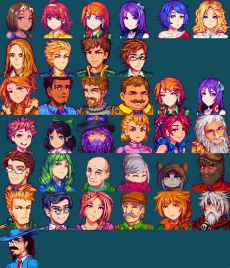 Create a Anime Stardew Valley Characters Tier List - TierMaker