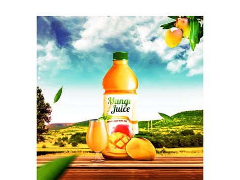 Mango juice poster design by Abdullah on Dribbble