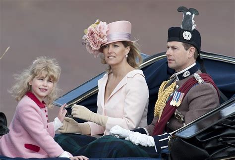 Sophie Wessex's children make joint parade debut at Trooping the Colour for grandmother's 90th ...