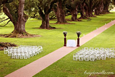 Wedding & Reception at Oak Alley Plantation. Wedding by Bray Danielle ...