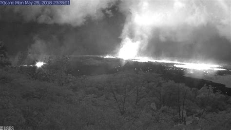 East Rift Zone of Kilauea Volcano (Webcam Feed) - Clattr