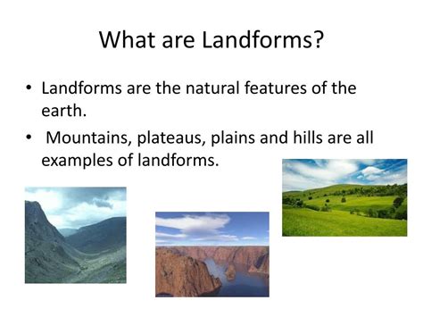 PPT - Landforms and Weathering PowerPoint Presentation, free download - ID:797106