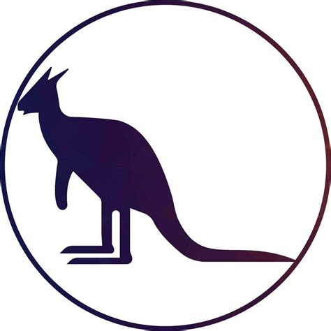 Kangaroo logo. kangaroo template vector design 23833557 Vector Art at Vecteezy