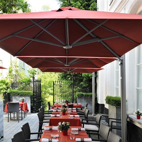 Square Commercial Umbrellas | P6 Series | Shelter Outdoor | Commercial Patio Umbrellas, Cabanas ...