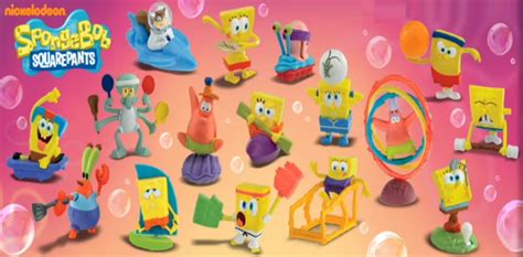 Image - Spongebob-squarepants-happy-meal-toys.jpg - Encyclopedia SpongeBobia - The SpongeBob ...