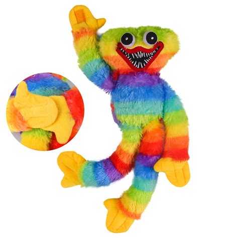 Buy Huggy Rainbow Plush Doll Big Wuggy Smiling Plushie Toy Cute Smile ...