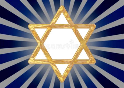 Star of David symbol stock illustration. Illustration of patriotic ...