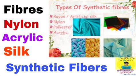 Synthetic Fibres | Types of Synthetic Fibres and Plastics | CBSE Class 8 Science | NCERT - YouTube