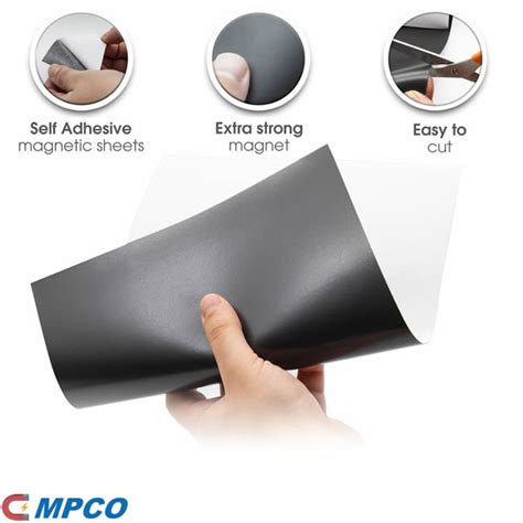 0.4mm Self-Adhesive Magnetic Sheets for Crafts - MPCO Magnets