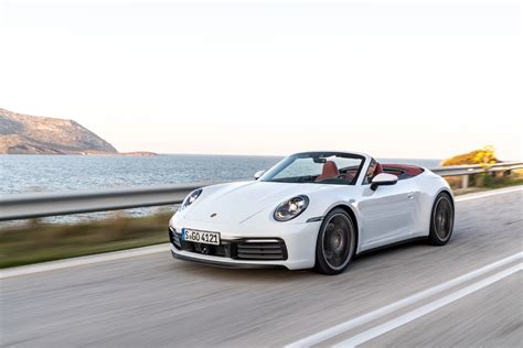 911 Carrera 4S Cabriolet Carrara White Metallic (S-GO 4121) - The new Porsche 911 Cabriolet