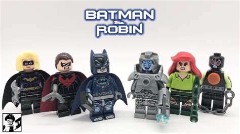 LEGO Batman and Robin Custom Minifigures Showcase! - YouTube