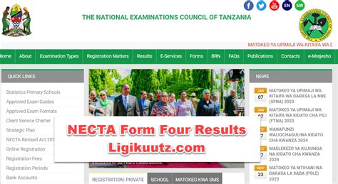 NECTA Form Four Results | Matokeo ya Form Four 2023/2024 - Ligi Kuu ...