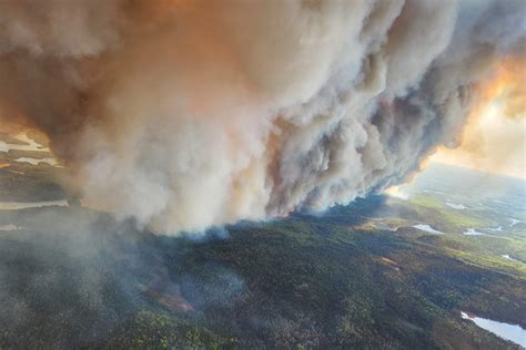 Another eight forest fires touched off in northeast part of Ontario ...