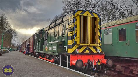 British Rail Class 08 - Cab Ride - Somerset & Dorset Railway - 15/12 ...