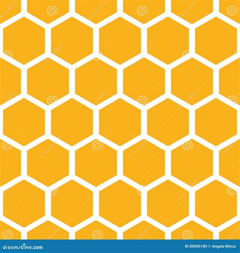 Honeycomb pattern stock vector. Illustration of geometric - 80905189