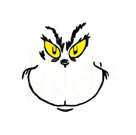 Grinch Face SVG File | Grinch face svg, Christmas svg, Grinch cricut