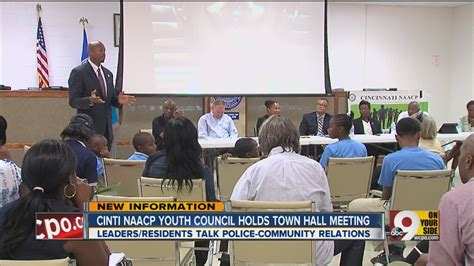 Cincinnati NAACP Youth Council holds town hall meeting - YouTube