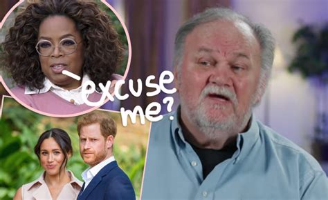 Thomas Markle Slams Oprah Winfrey For ‘Taking Advantage’ Of Prince Harry & Meghan Markle ...