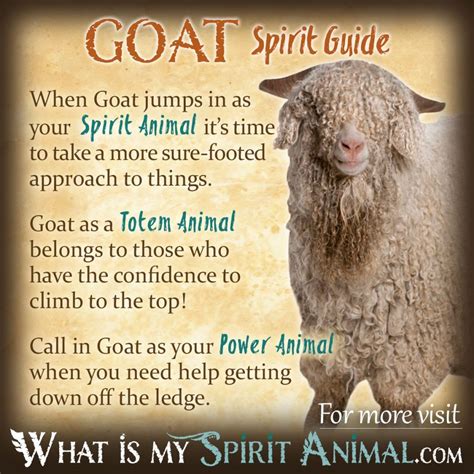 Goat symbolics & Meaning | Spirit, Totem & Power Animal | Flonchi