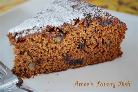 Date Nut Cake- Project Vintage Recipes December recipe - Amee's Savory Dish