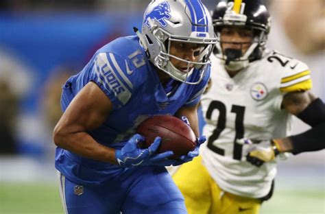 Detroit Lions wide receivers show up against Steelers