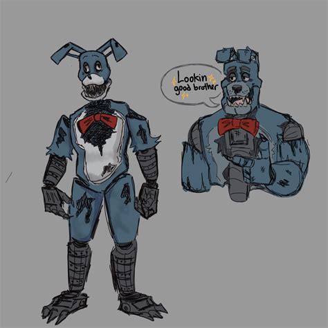 FlextapePoptart3 on Twitter: "Nightmare Bonnie and bon #fnaf #WaltenFiles https://t.co ...