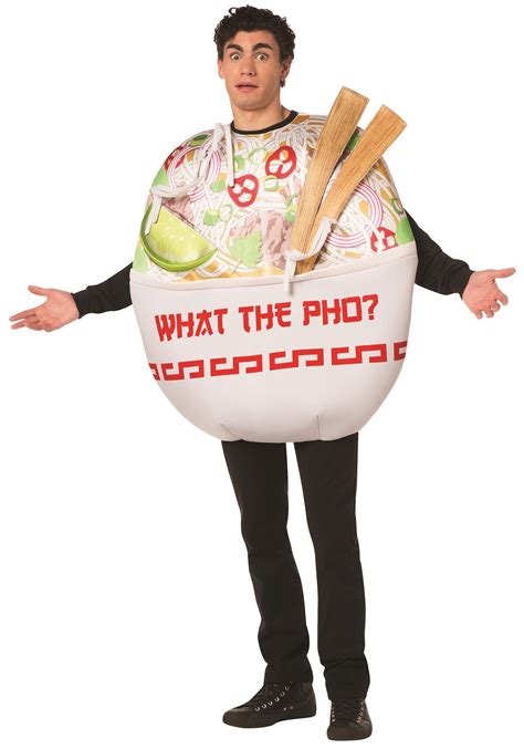 Adult Pho Noodle Bowl Funny Costume