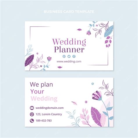 Event Planner Business Cards Templates