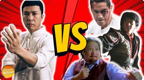 DONNIE YEN vs MARTIAL ARTS SUPERSTARS | Scott Adkins, Sammo Hung & Jackie Chan - YouTube