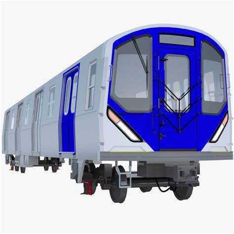 NYC R211 subway car 3D model - TurboSquid 1811262