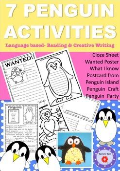 Penguin Activities by Resource Rose | TPT