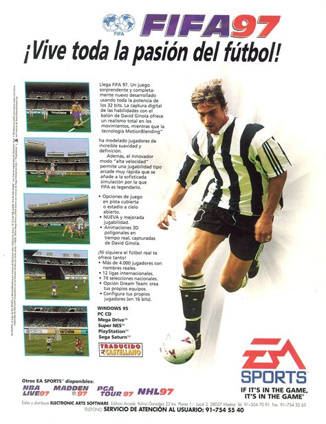 FIFA 97 PSX cover