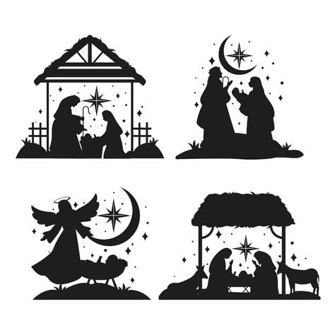 Nativity Silhouette Images - Free Download on Freepik