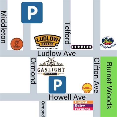 Ludlow Garage Cincinnati | » Directions/Parking