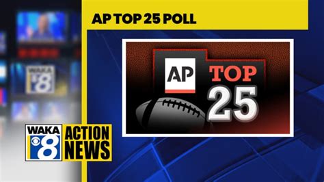 AP Top 25 College Football Poll: Alabama No. 5 in final poll of season ...