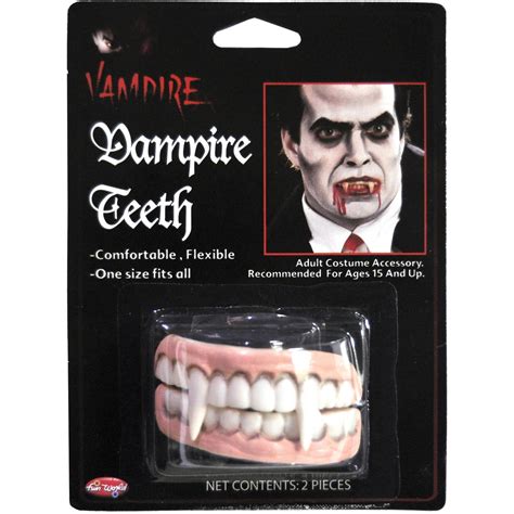 Vampire Teeth Adult Halloween Accessory - Walmart.com