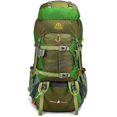 lightweight hiking backpack 50L External Frame Climbing Bags, CR Air Frame 600D Nylon Hiking ...