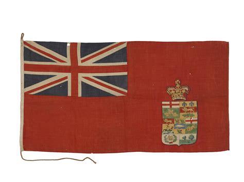 Canadian red ensign (1873-1896) | Royal Museums Greenwich