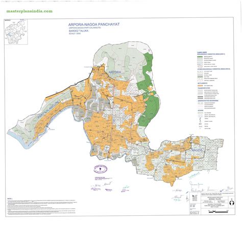 Arpora Nagoa Bardez Regional Development Plan Map PDF Download - Master Plans India