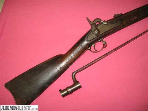 ARMSLIST - For Sale: 1863 Springfield Civil War musket & bayonet.