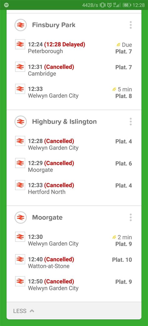 The new national rail timetable is in place and its been working this excellently all week ...