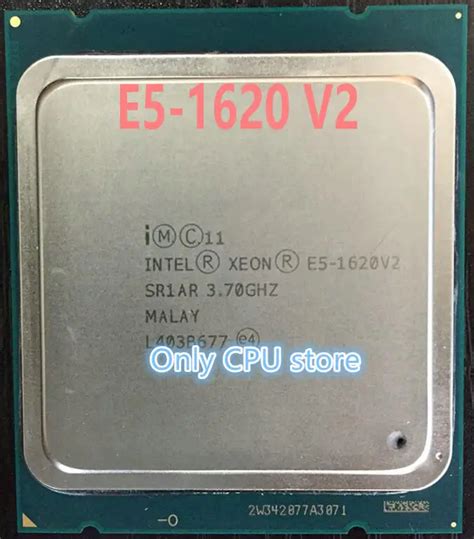 E5 1620V2 Original Intel Xeon E5 1620 V2 3.70GHZ 4 Core 10MB SmartCache ...