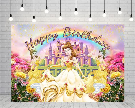 Princess Belle Castle Background