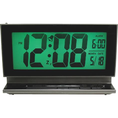 La Crosse Technology LCD Battery Operated Alarm Clock - Walmart.com