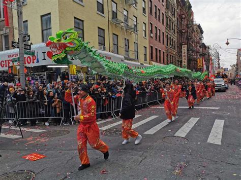 2020 NYC Chinese Lunar New Year Parade Goes On Through the Streets of ...